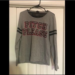 Pitch Please Sweatshirt (Juniors Large)